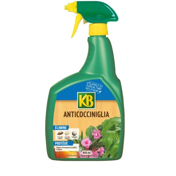 Vithal Insetticida Anticocciniglia Liquido Pronto All'uso 800ml