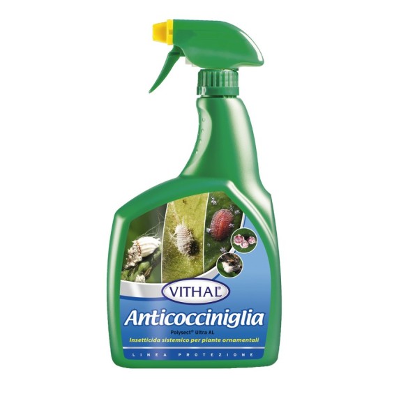 Vithal Insetticida Anticocciniglia Liquido Pronto All'uso 800ml