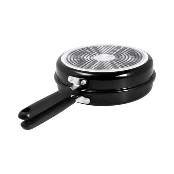 Padella Doppia Girafrittata Ø 24cm x h 8,5cm Antiaderente Aeternum