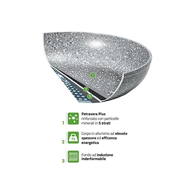 Bistecchiera Grill 28cm Black Pearl...