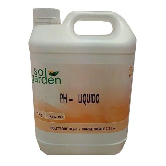 Riduttore Ph liquido 25kg Solgarden