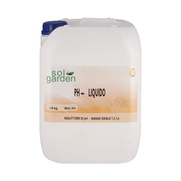 Riduttore Ph liquido 25kg Solgarden