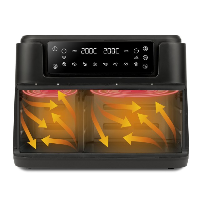 Friggitrice ad Aria a Due Zone FG26...