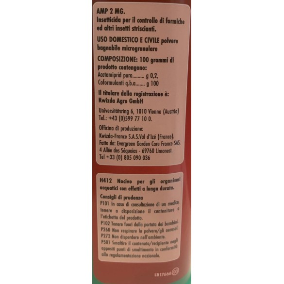 KB Nexa Esca Insetticida in Granuli Solubili 800gr per Formiche e Formicai