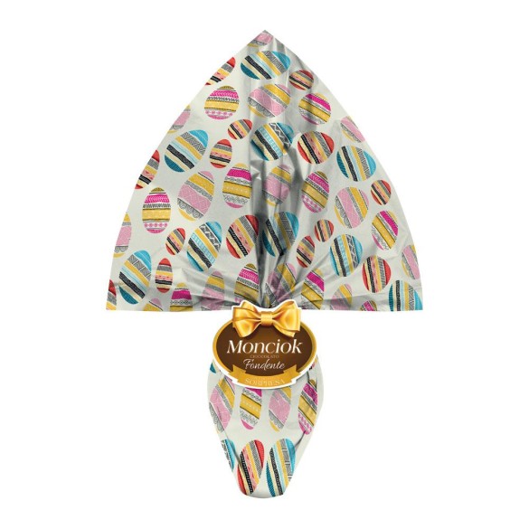 Uovo Cioccolato Fondente Fazzolletto 400gr Monciok Morando