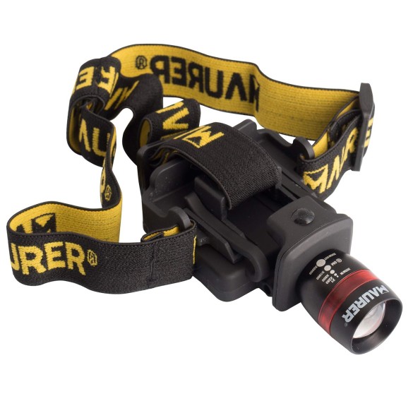 Torcia Da Minatore Led Batteria 3AAA Maurer