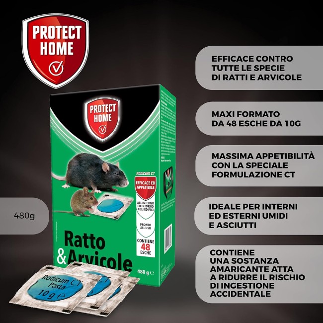 Rodicum Esca Topicida in grani 480 g