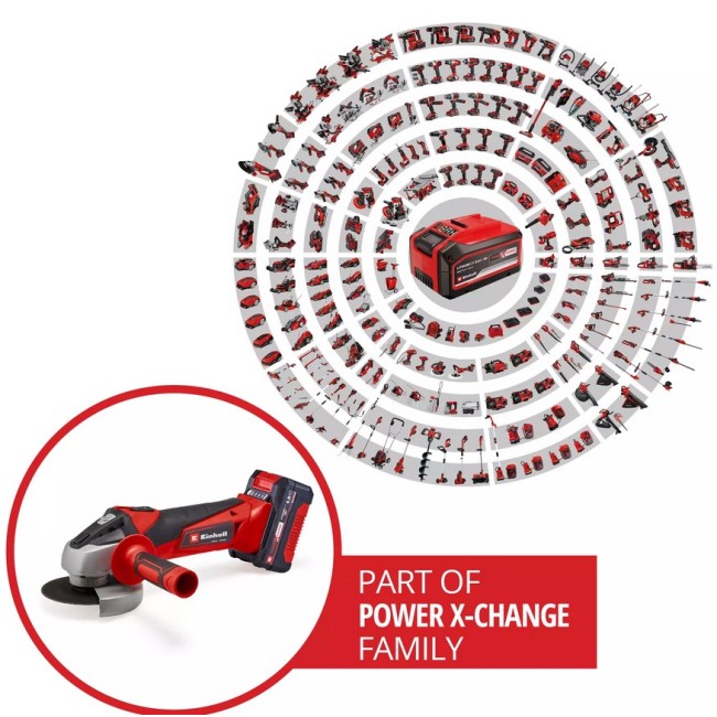 Smerigliatrice Angolare a Batteria...