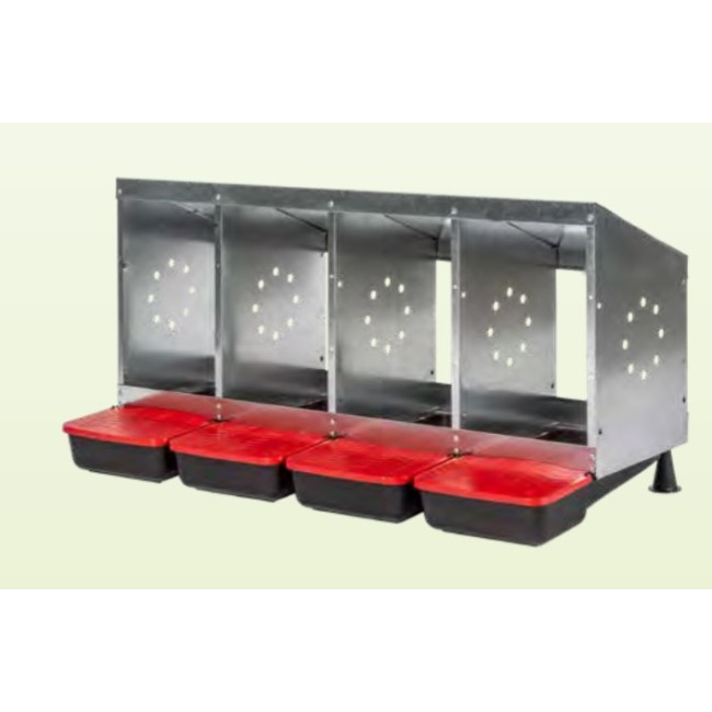 Nido 4 Fori Ovaiole Fondo Plastica...