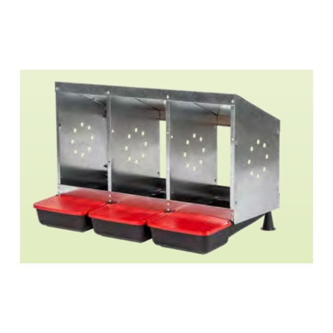 Nido 3 Fori Ovaiole Fondo Plastica...