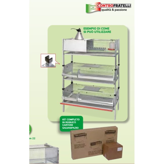 Gabbia Primi Giorni per Pulcini...