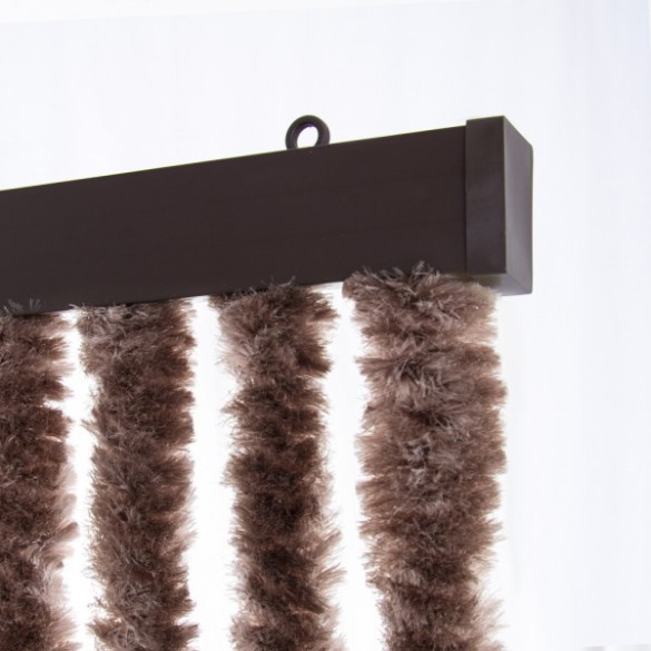 Tenda in Ciniglia 100x220 Beige/Marrone Colorazioni Assortite Verdelook