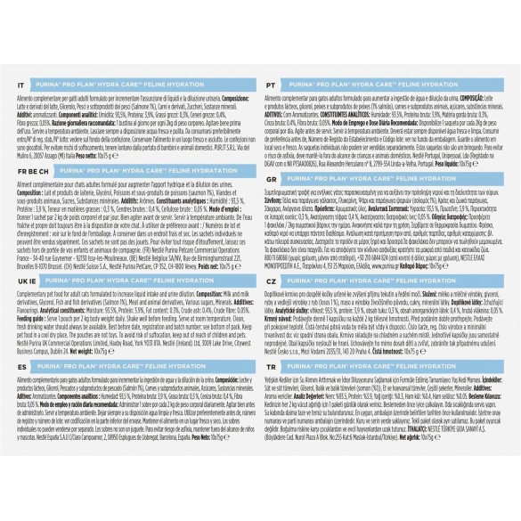 Proplan Gatto Hydra Care Salmone 10x75gr PURINA