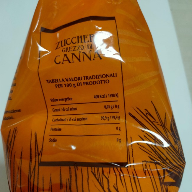 Zucchero di Canna Demerara1 Kg
