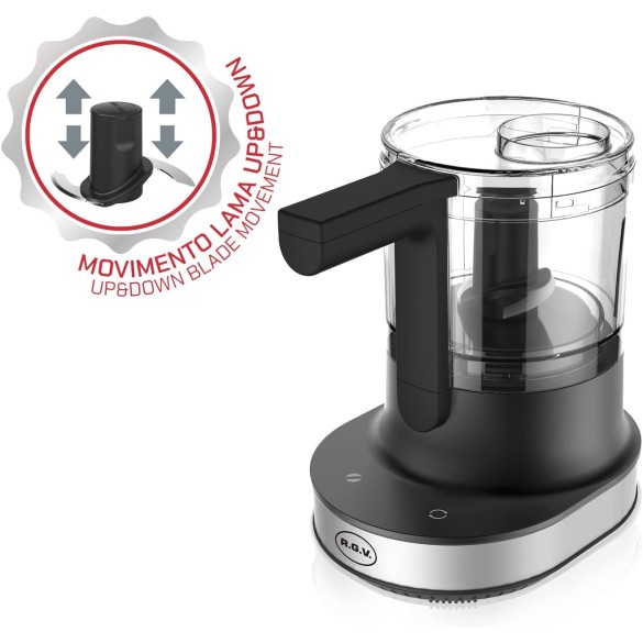RGV - Tritatutto UP&DOWN, Potenza 300W, Ciotola da 0.5L