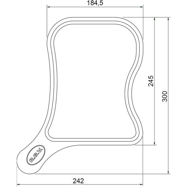 Tagliere in Bamboo Luxury per...