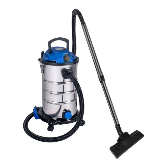 Bidone Aspiratutto con Presa Elettroutensile 45080 30l Hyundai