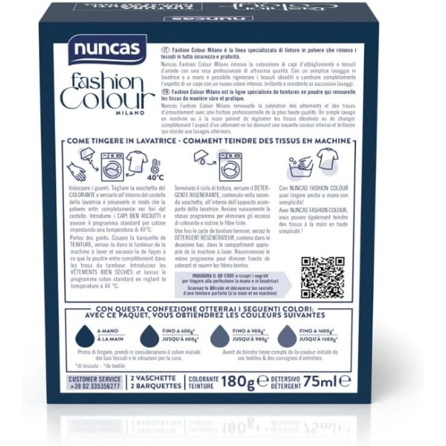 Tinta Cotone Blu Marine Fashion...