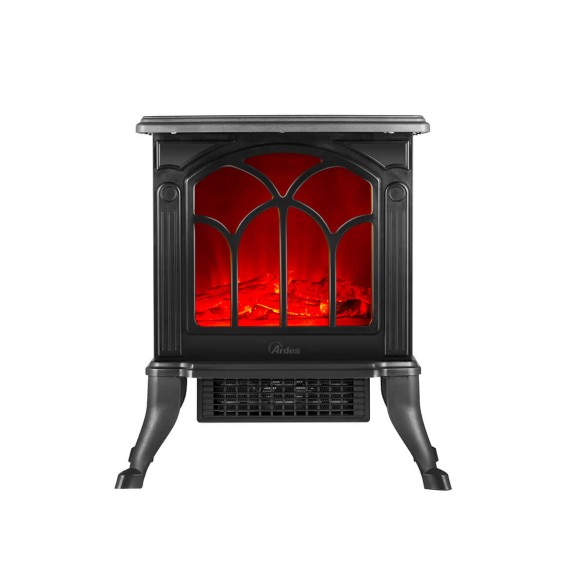 AR354 Camino Elettrico Ceramico Effetto Legna Ardente Caminò JR ARDES