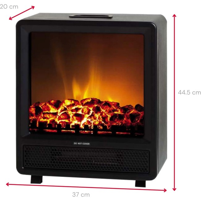 Camino Elettrico Effetto Legna...