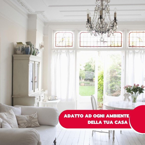 Camino Elettrico Effetto Legna Ardente CAMINO' SQUARE, Caminetto Elettrico Effetto Fiamma Regolabile e Termostato ARDES