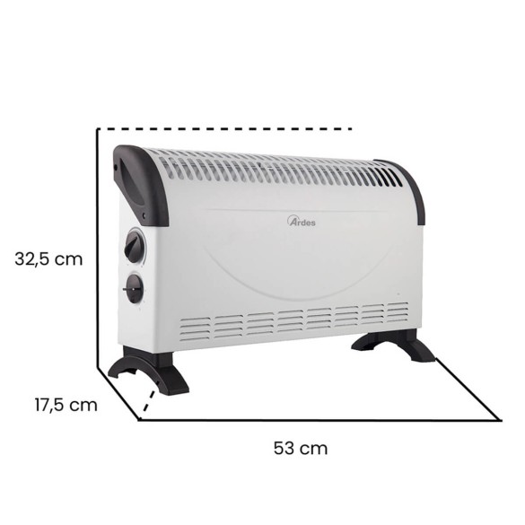 AR4C06 Termoconvettore Elettrico KALOR 1500W ARDES