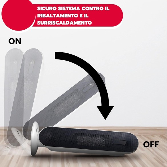 AR4P16 TATANKA Termoventilatore Ceramico Oscillante 2000W ARDES