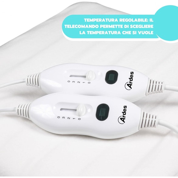 AR4U140A Scaldaletto Matrimoniale Elettrico TERMOKIND 2X60W ARDES