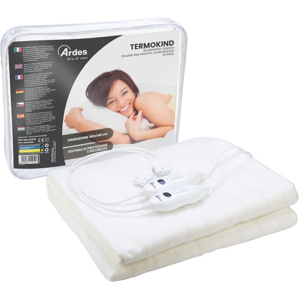 AR4U140A Scaldaletto Matrimoniale Elettrico TERMOKIND 2X60W ARDES