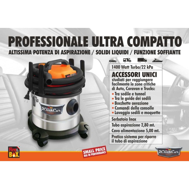 Aspiratore Professionale Fire&Box per...