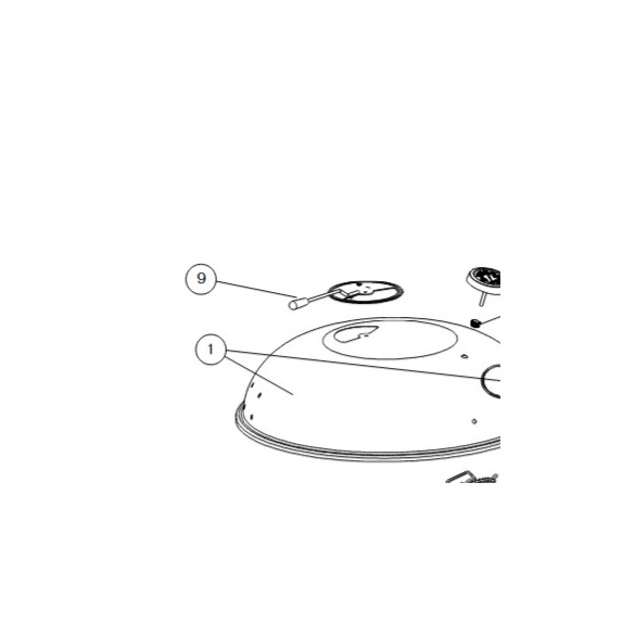 18.901.80 Vent Disc Set per Kensington 570C Outdoorchef