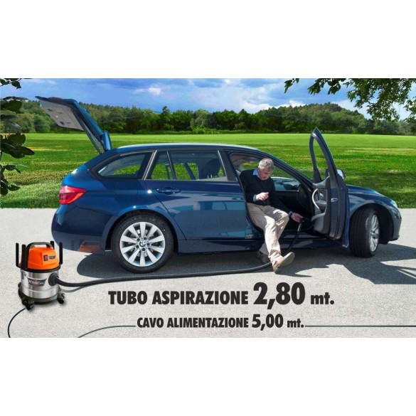 Aspiratore Professionale Fire&Box per Auto 2ClickCar