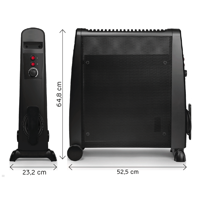 Radiatore Elettrico con Pannello in...