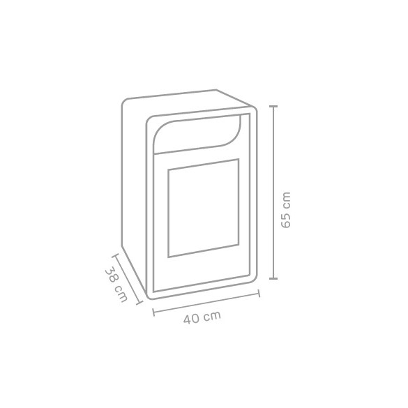 Stufa a Bioetanolo Fiammetta Junior Statica Nera GMR