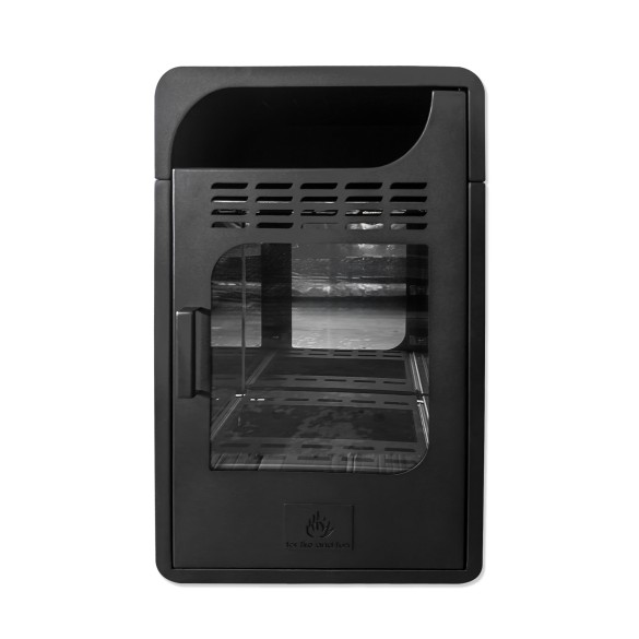 Stufa a Bioetanolo Fiammetta Junior Statica Nera GMR