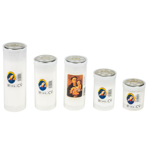 Lumino Votivo T30 Bianco