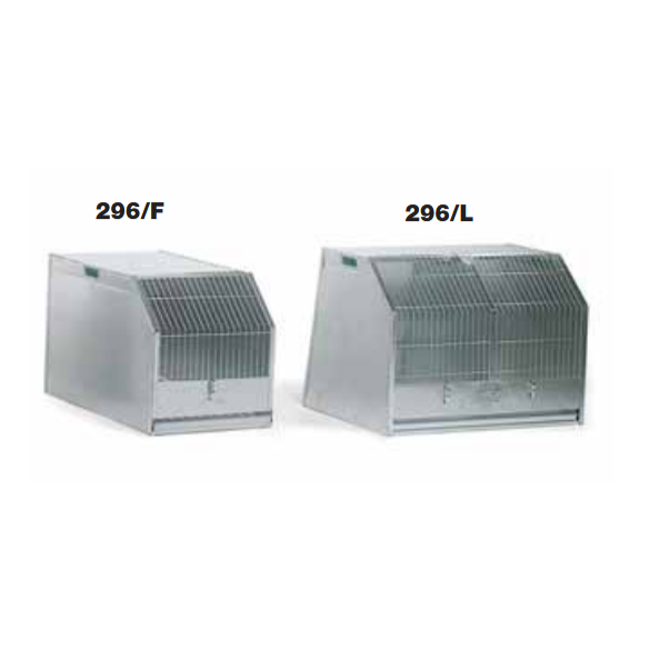 Autobox per Cani in Lamiera Zincata 296L Tabec