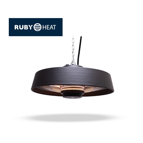 Riscaldatore a Infrarossi Ruby Patio RLT-2000AP Modello a Sospensione