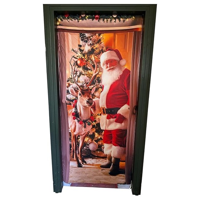 Copriporta Natalizio Decoro Assortito...