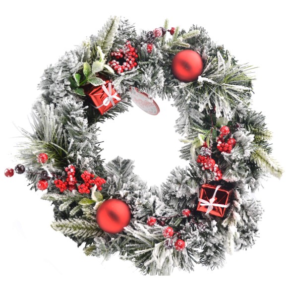 Dietroporta Natalizio Innevato c/pacchi DUEESSE CHRISTMAS