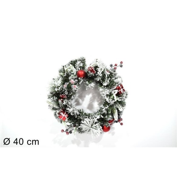 Dietroporta Natalizio Innevato c/pacchi DUEESSE CHRISTMAS