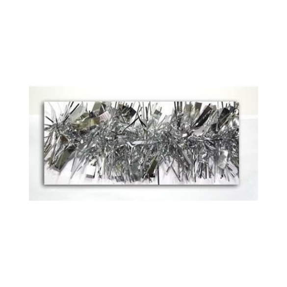 Filo Addobbo Argento 8cm x 2 mt DUESSE CHRISTMAS