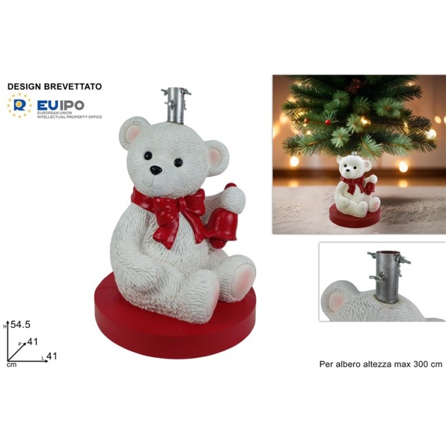 Copribase Albero Orsetto Bianco...