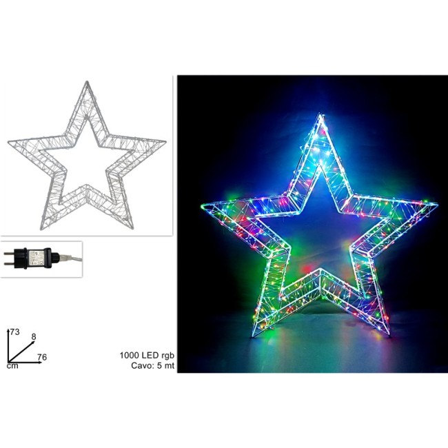 Stella Luminosa 76cm 1000 Led RGB...