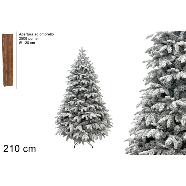 Albero di Natale con 2508 Punte H 210...