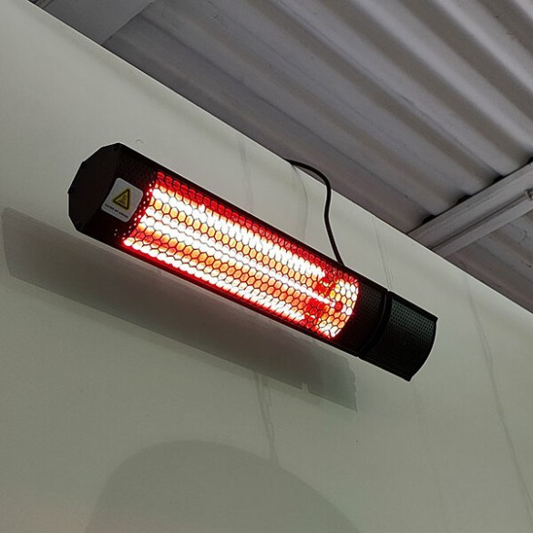 Riscaldatore a Infrarossi Ruby Patio RPT-XDY Modello da Parete-Soffitto con Telecomando