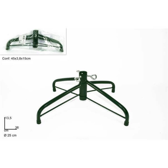 Base per Albero Richiudibile 36cm D25 DUE ESSE CHRISTMAS