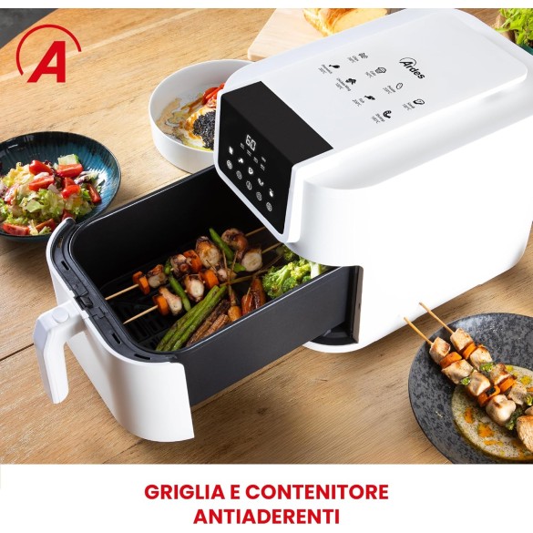 Figgitrice ad Aria Friggisana 5L Infinity ARFRYA10LW Ardes