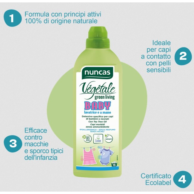Detergente Vegetale  Specifico Baby...