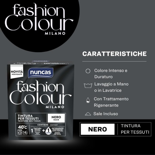 Tinta Fashion Colour Milano, Nero,...